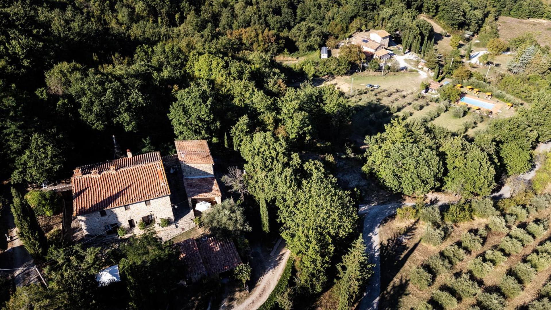 Agriturismo Santa Caterina Castelnuovo di Val di Cecina Eksteriør bilde