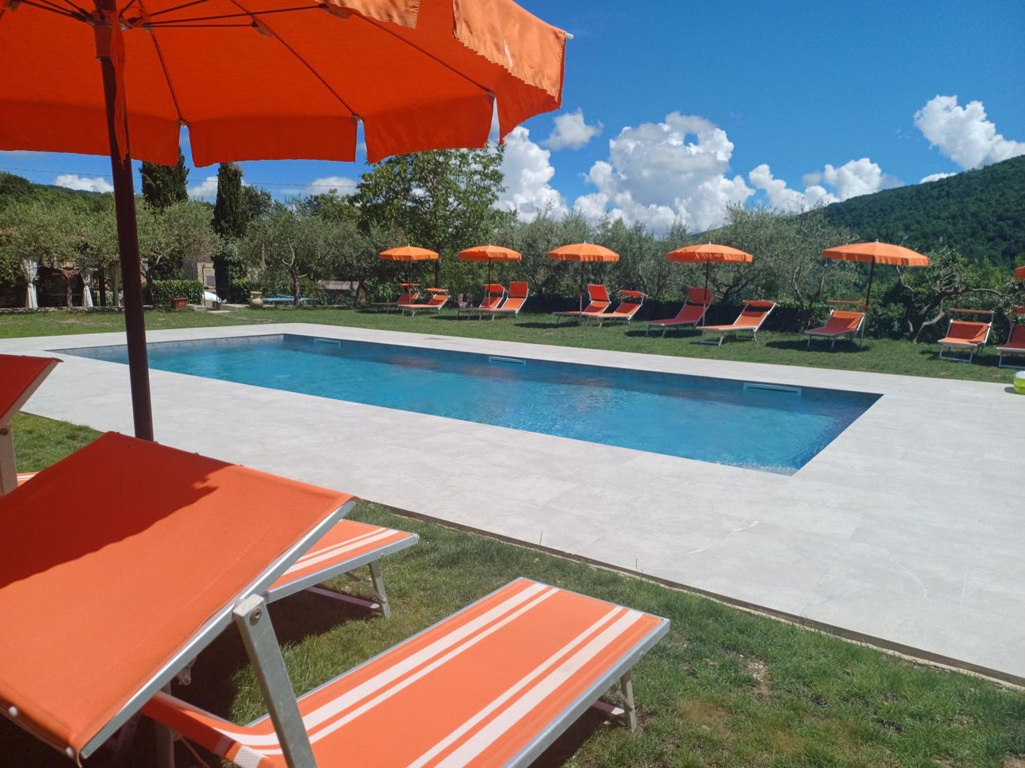 Agriturismo Santa Caterina Castelnuovo di Val di Cecina Eksteriør bilde