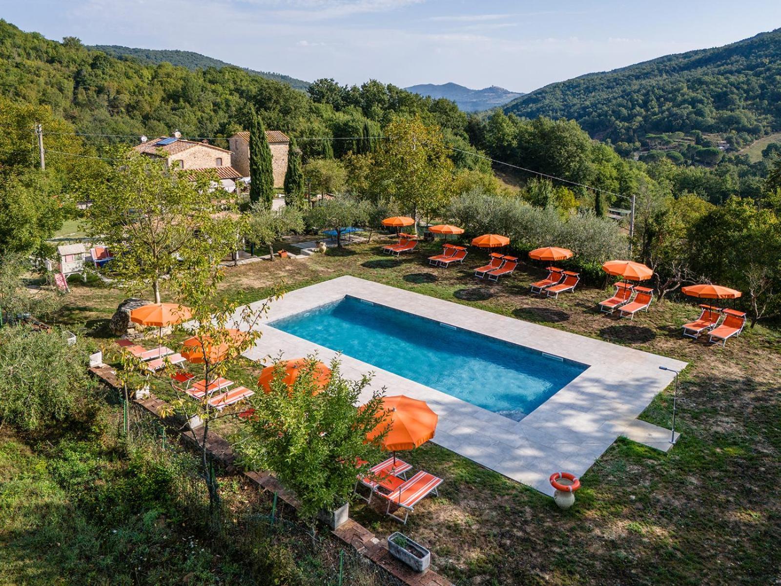 Agriturismo Santa Caterina Castelnuovo di Val di Cecina Eksteriør bilde